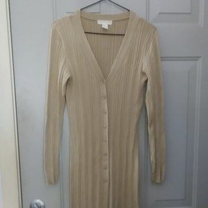 SOLD HAPPY 3-SOME! 30$ FOR PC Set! Cool Caramel Knit Cardigan, Top and Pant Sz M